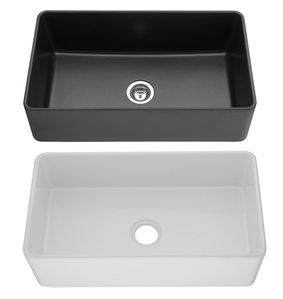 Quartz Single Bowl Butler Sink 838mm QKS8348S